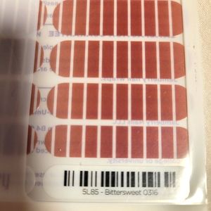 Jamberry Nail Wraps, NWT, Pink, Sl85, Bittersweet, 0316, Manicure